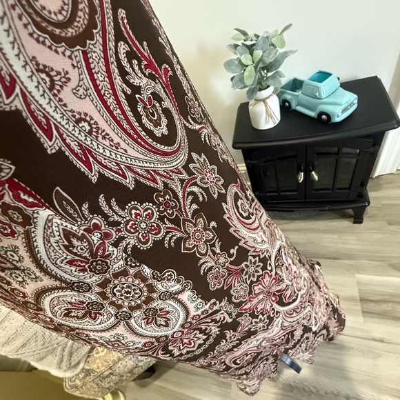 Ann Taylor Brown Tan Halter Midi Sundress - Picture 6 of 8